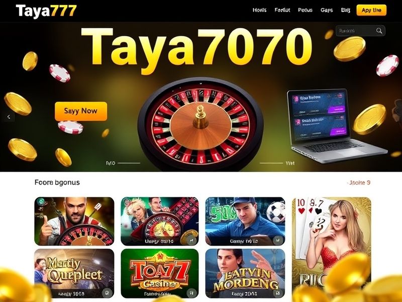 Discover the official taya777 link.com platform, offering a curated selection of online gambling games, latest promotions, and expert guides for players. Start playing today!